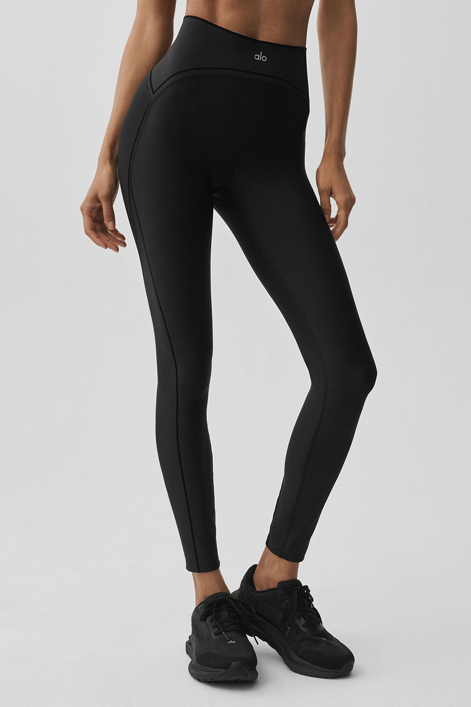 Legging Taille Haute Airlift Top-Notch - Noir