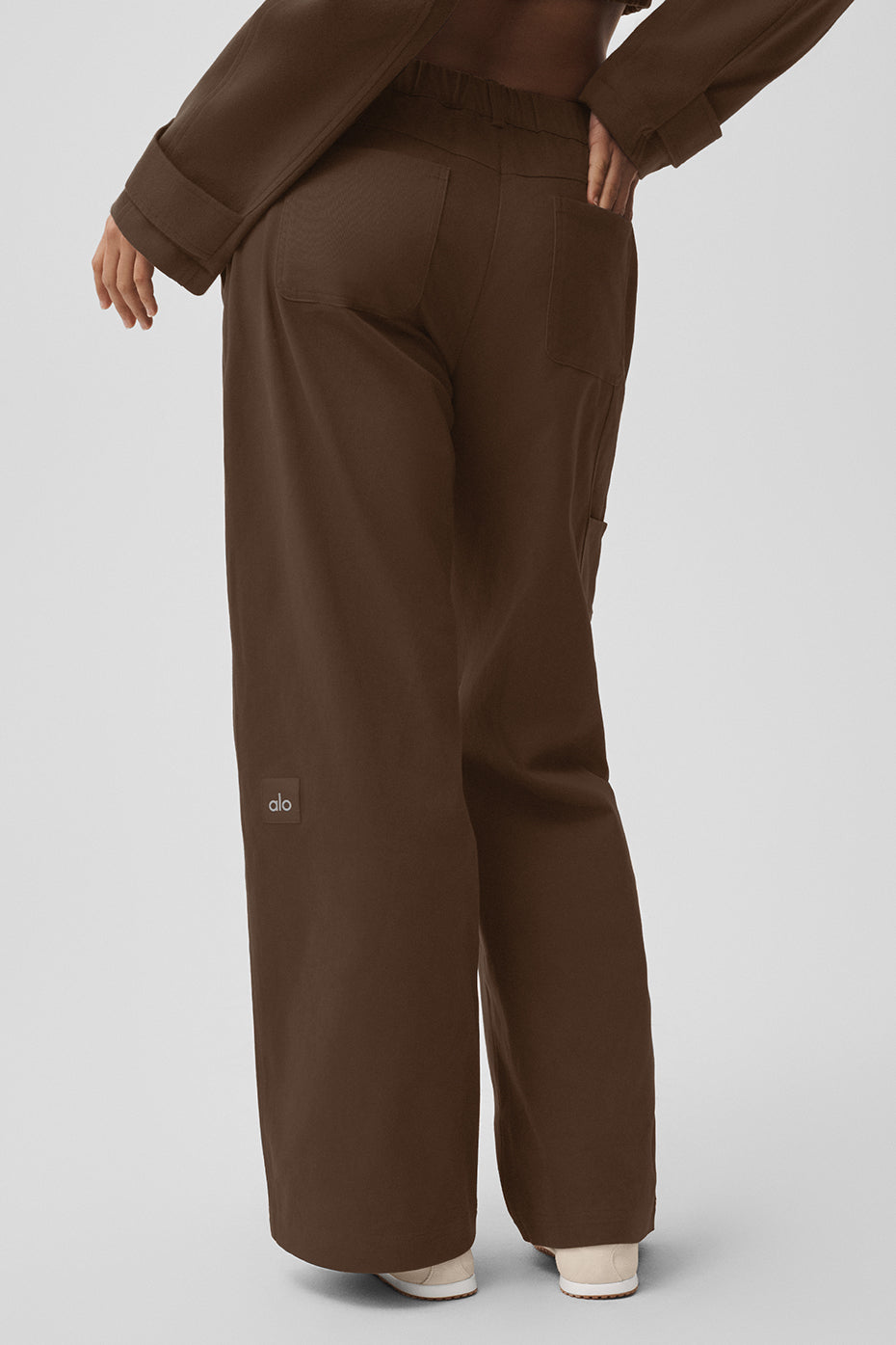 Pantalon Coupe Droite High Road - Espresso