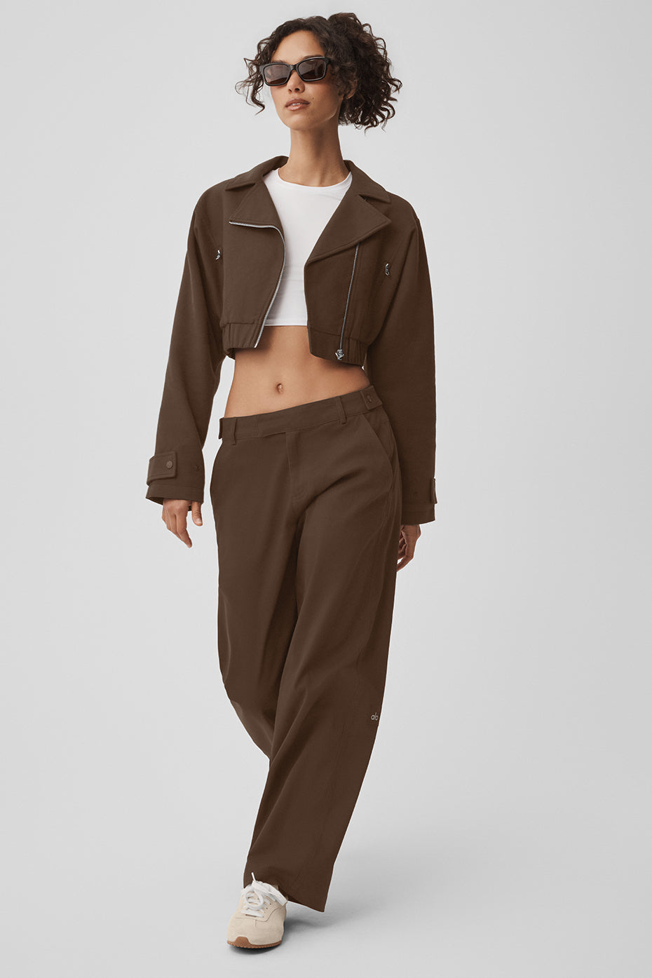 Pantalon Coupe Droite High Road - Espresso