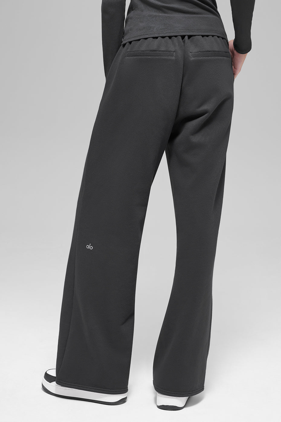 Pantalon De Survêtement Taille Haute - Anthracite