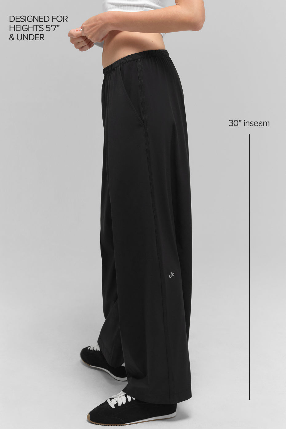 Pantalon Large Breezy (classique) - Noir