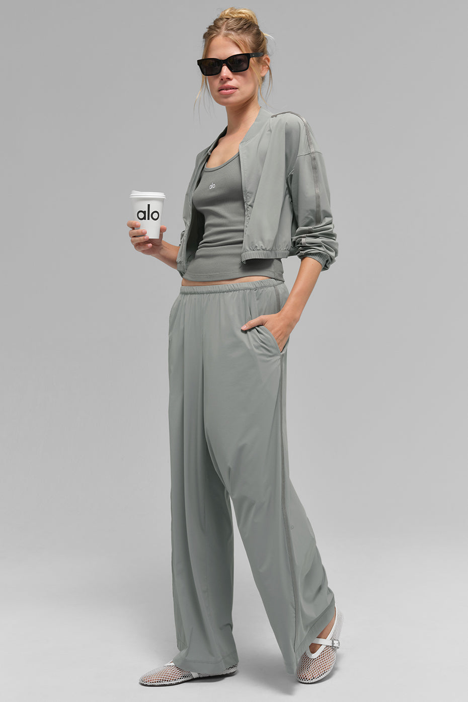 Pantalon Large Breezy (classique) - Lunar Grey