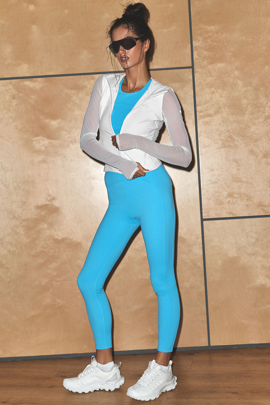 ALO  Legging Superset Softsculpt taille haute 7/8 - Bleu azur