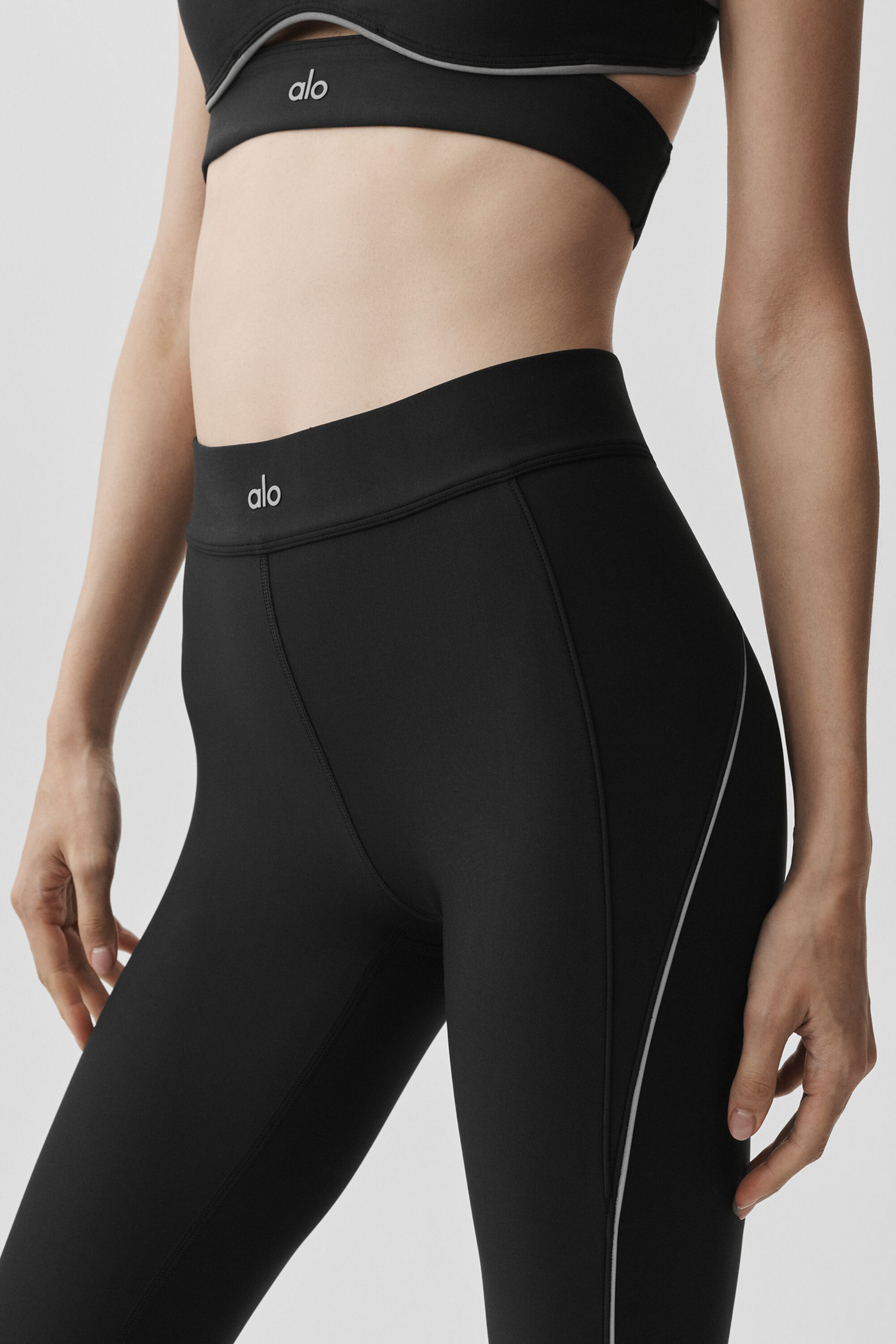 Airlift Legging taille haute 7/8 Speedwork - Noir
