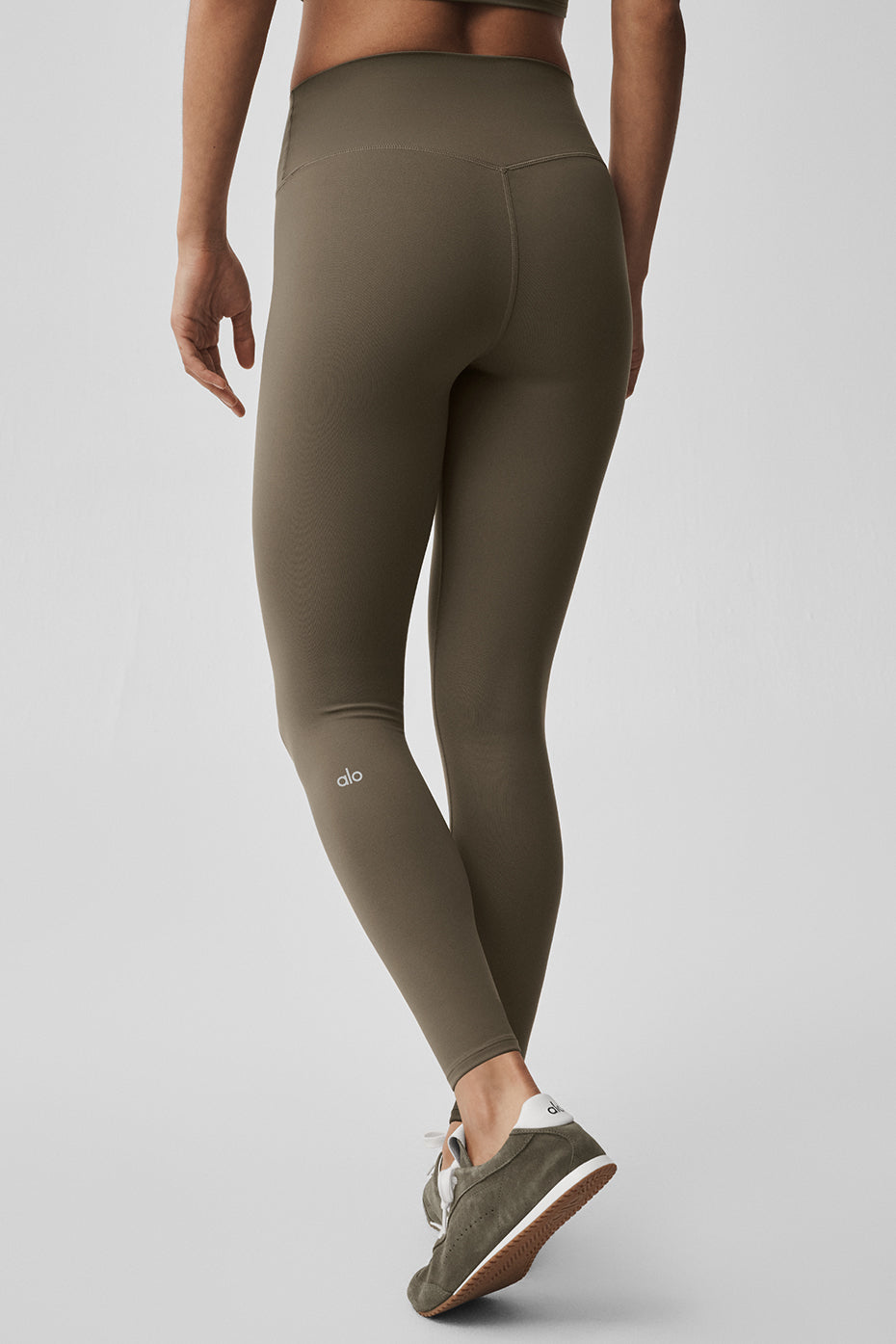 ALO  Legging taille haute Softsculpt 7/8 - Olive Tree