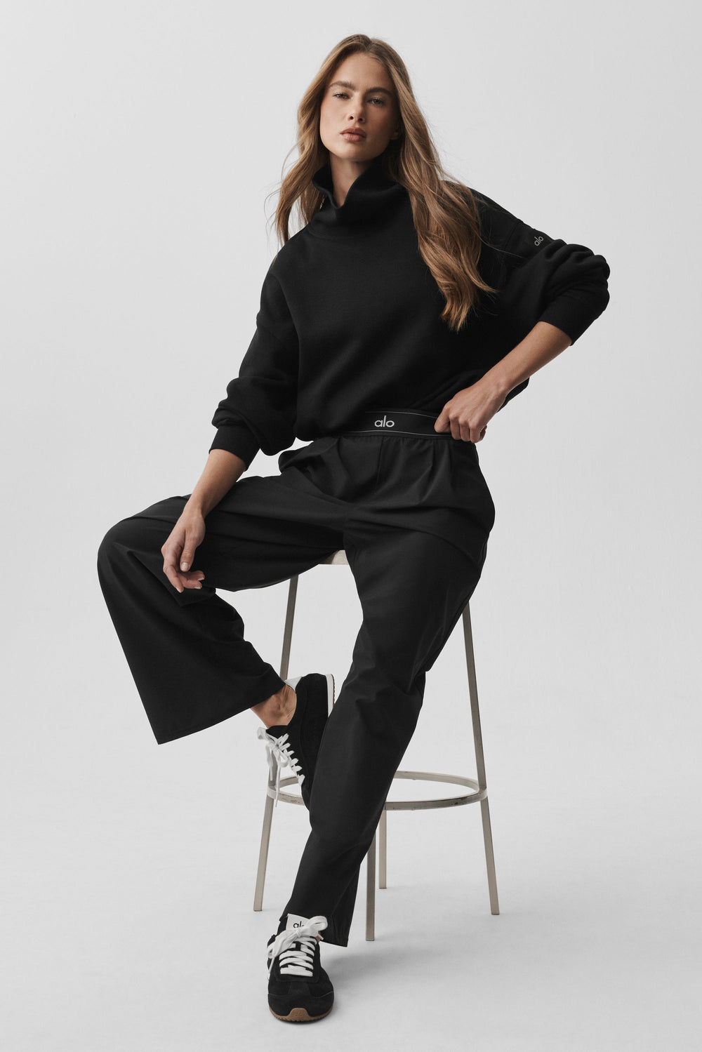 Pantalon Suit Up (court) - Noir