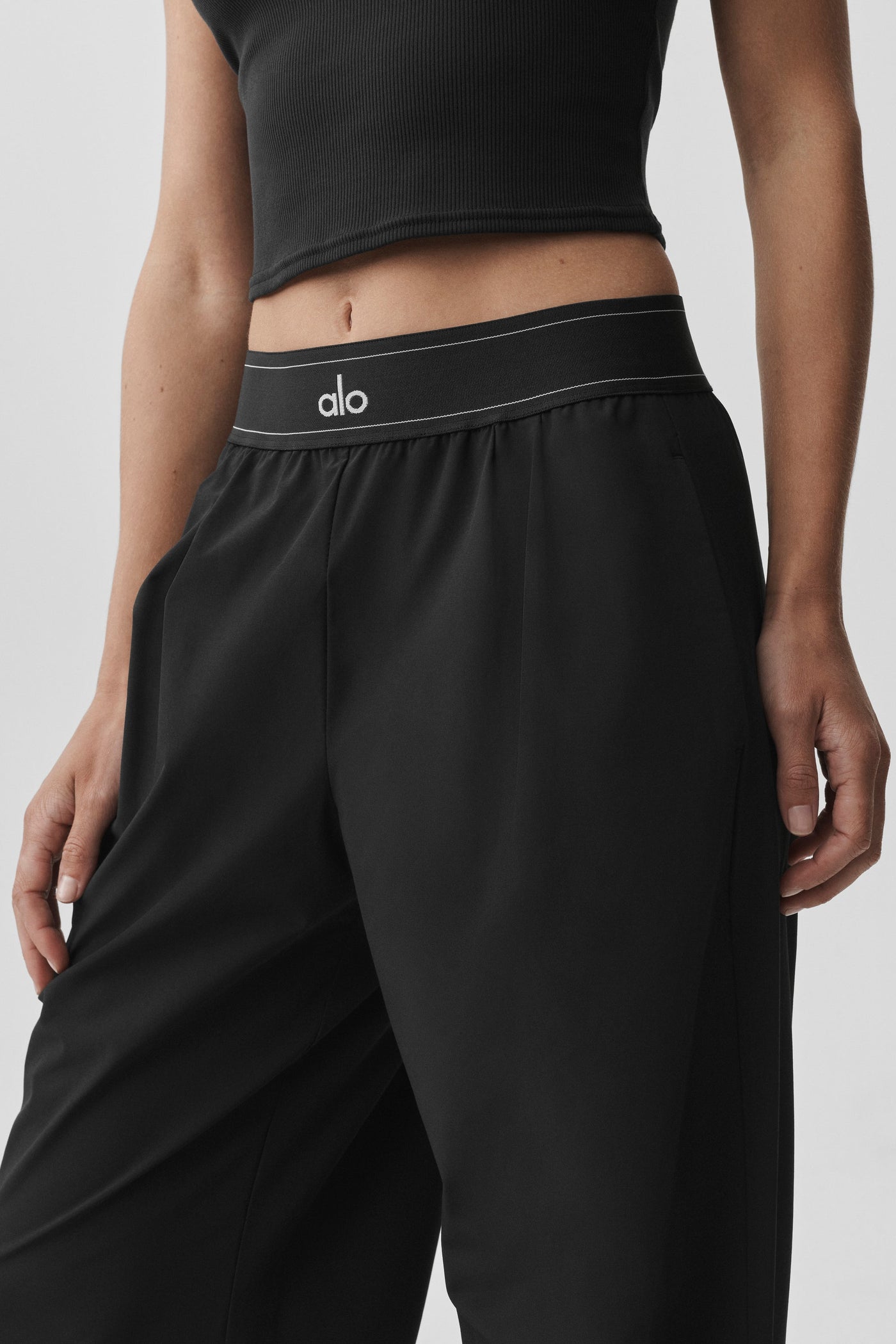 Pantalon Suit Up (court) - Noir
