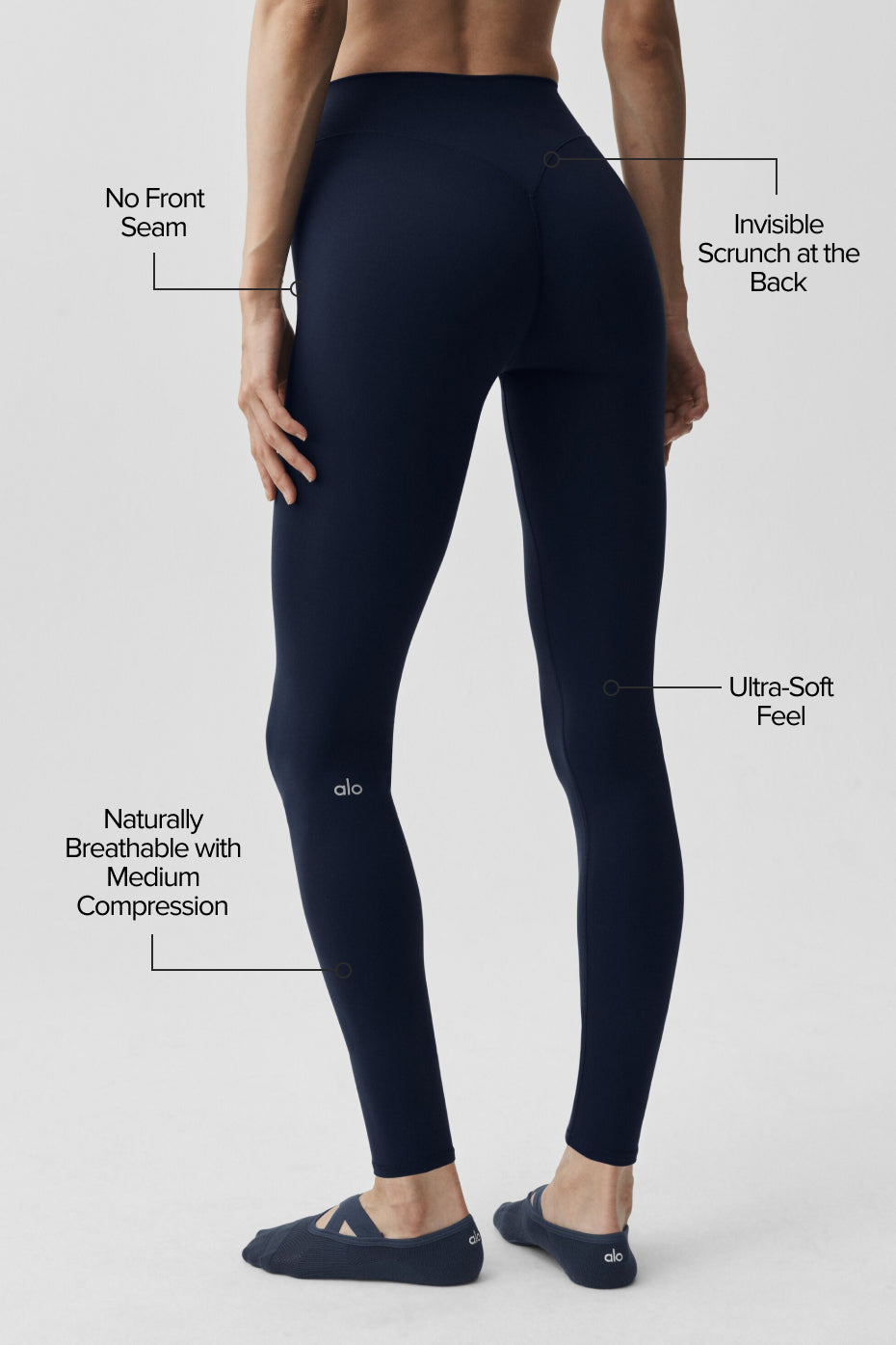 ALO  Legging Softsculpt 7/8 Define - Bleu marine