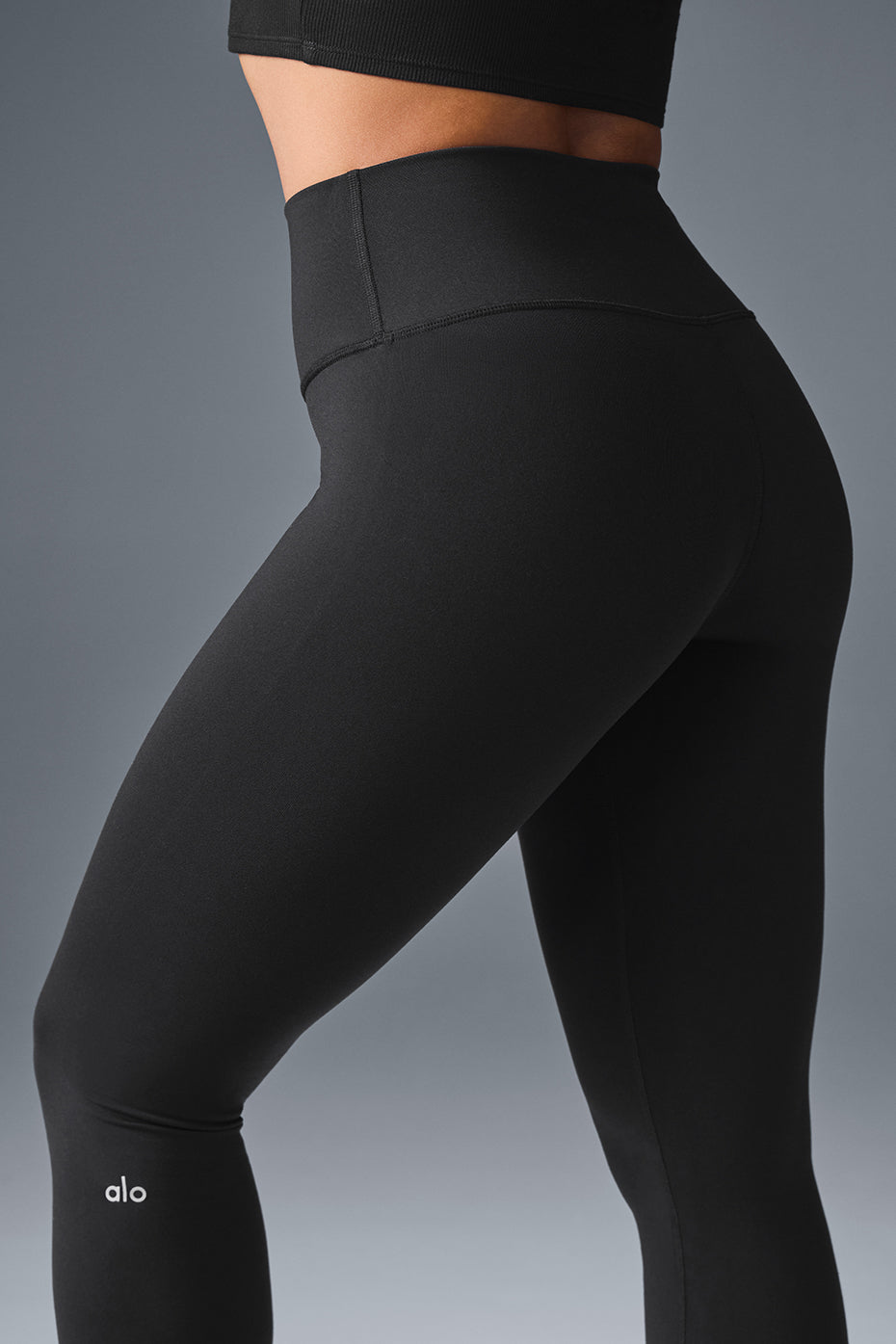 Legging Taille Haute Airbrush  - Noir
