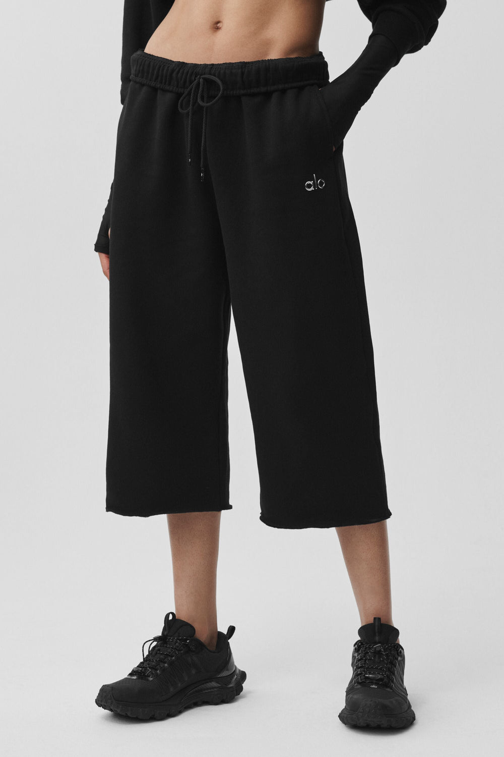 Pantalon De Survêtement Cutoff Accolade - Noir