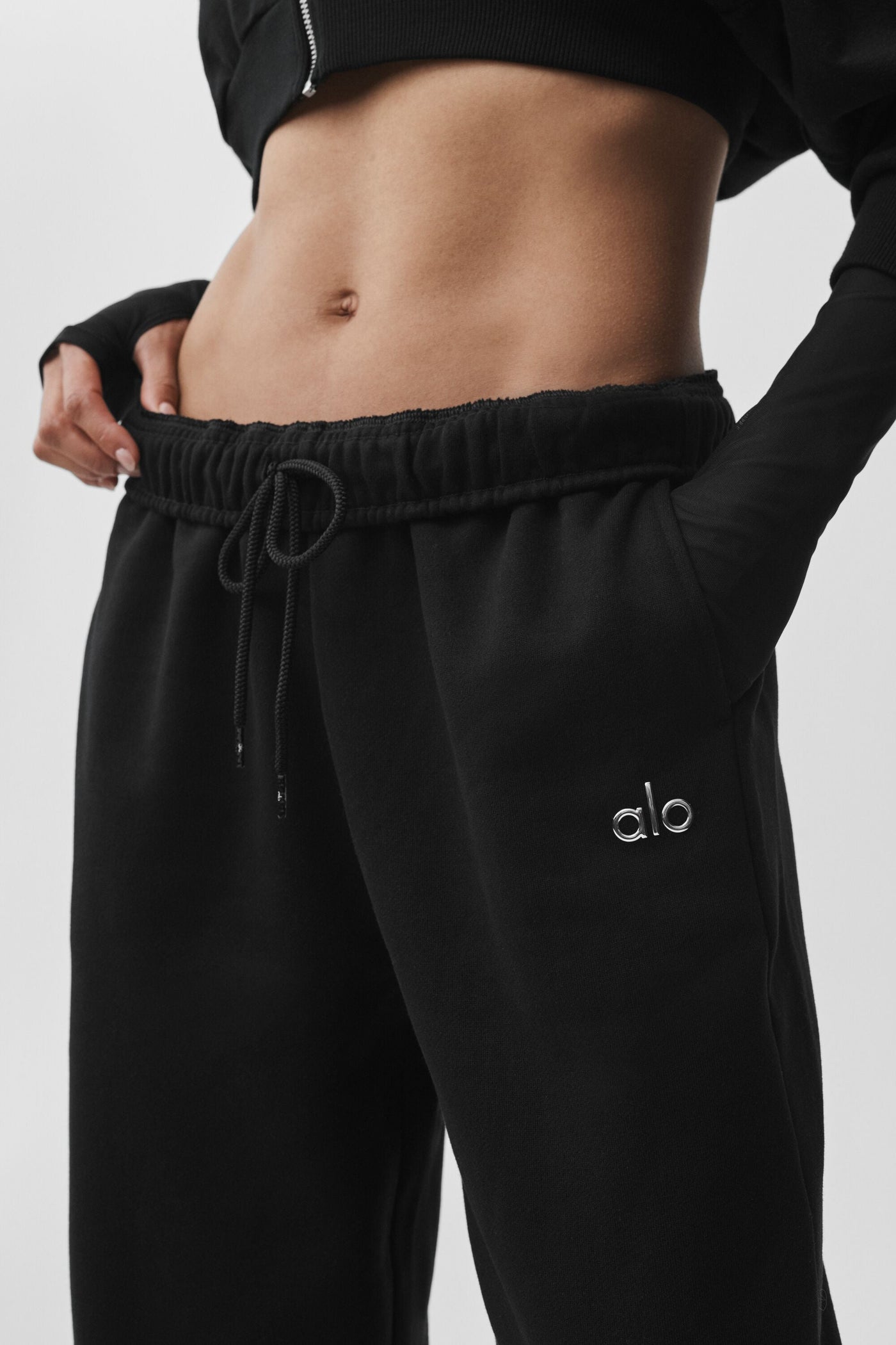 Pantalon De Survêtement Cutoff Accolade - Noir