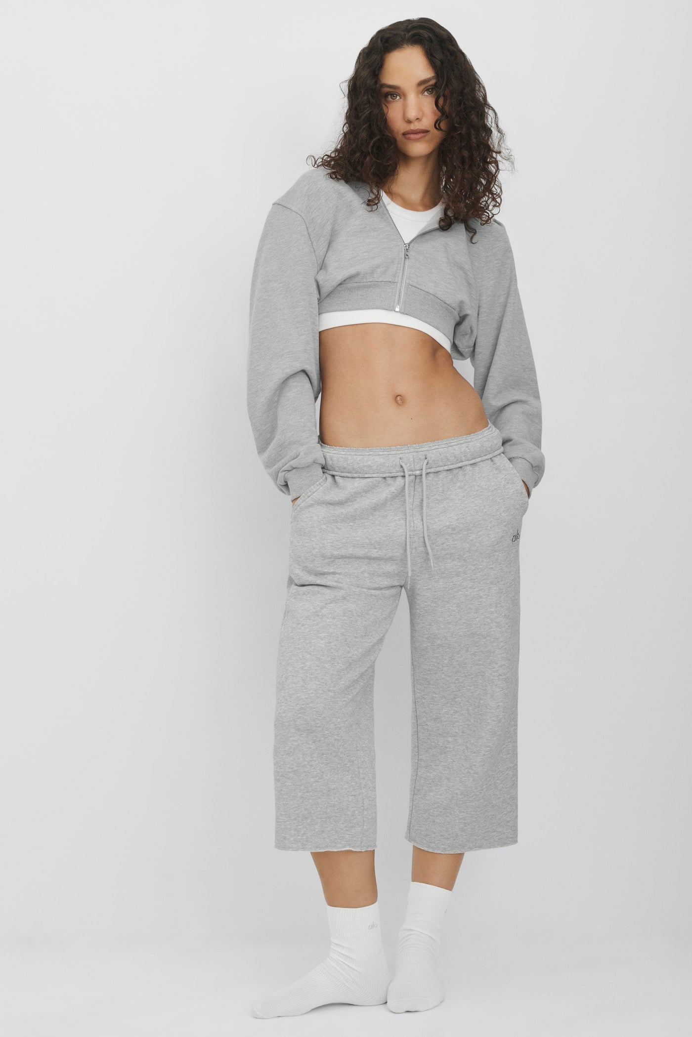 Accolade Pantalon de survêtement Cutoff - Athletic Heather Grey