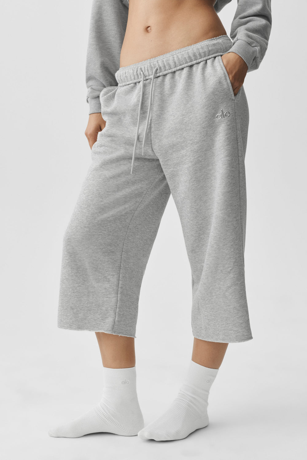Accolade Pantalon de survêtement Cutoff - Athletic Heather Grey