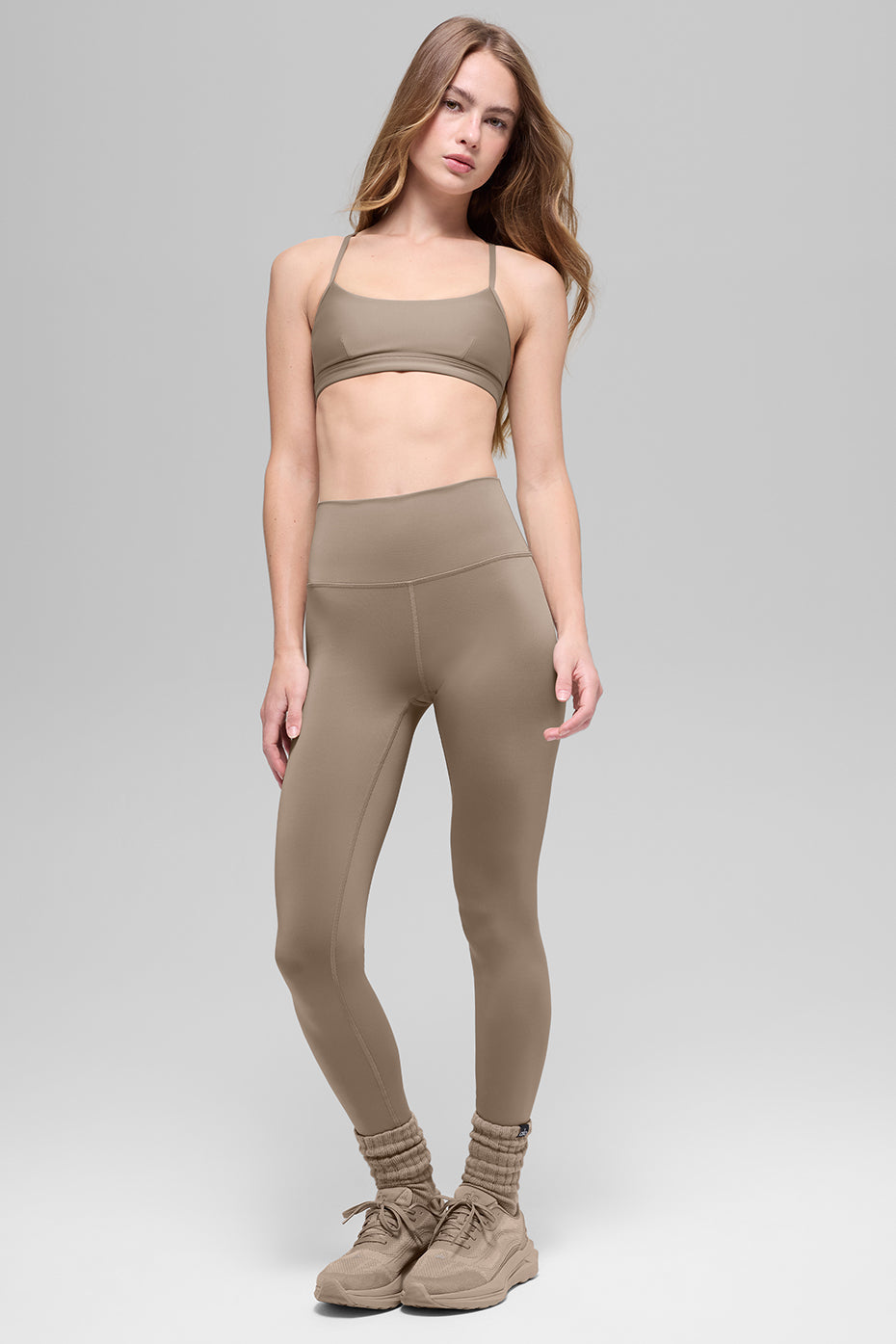 Legging Taille Haute Airlift - Gravel