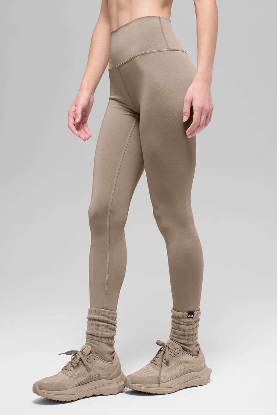 Legging Taille Haute Airlift - Gravel