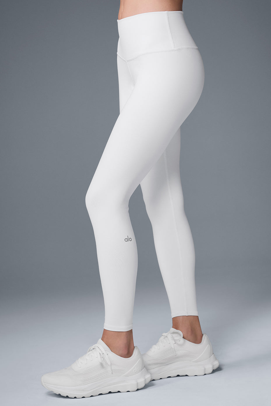 Legging Airbrush taille haute 7/8 - Blanc