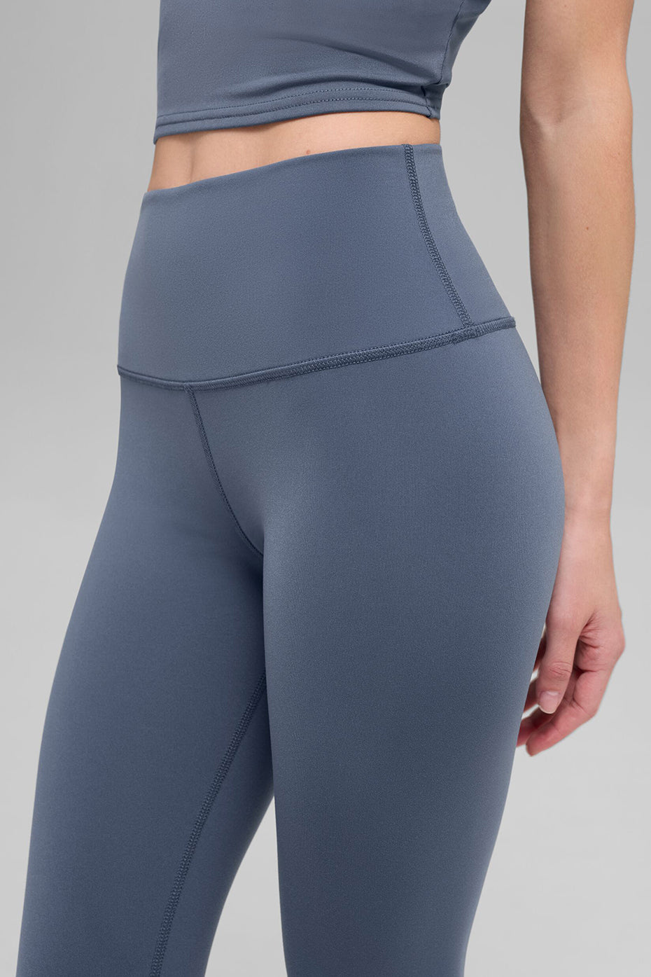 Legging Airbrush taille haute 7/8 - Bluestone