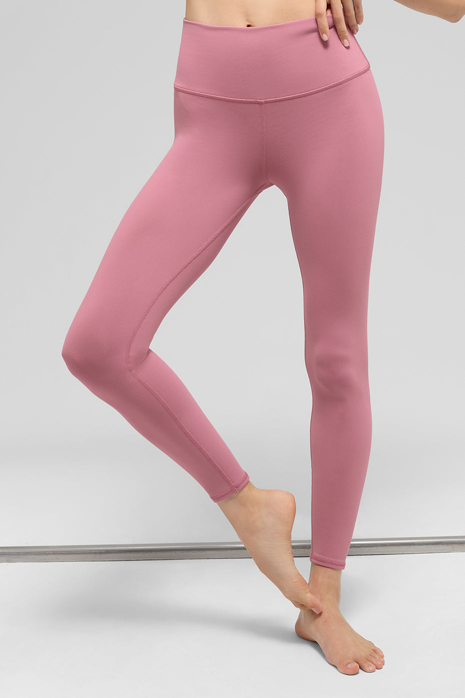 Legging Airbrush taille haute 7/8 - Rose sauvage