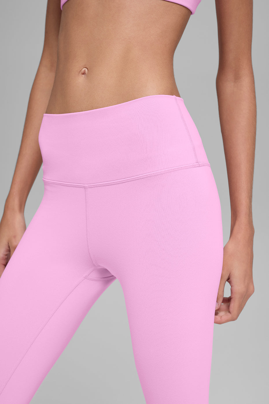 Legging Airbrush taille haute 7/8 - Cœur bonbon rose