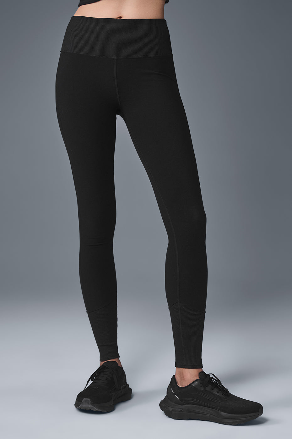 Legging Taille Haute Alosoft Lounge - Noir