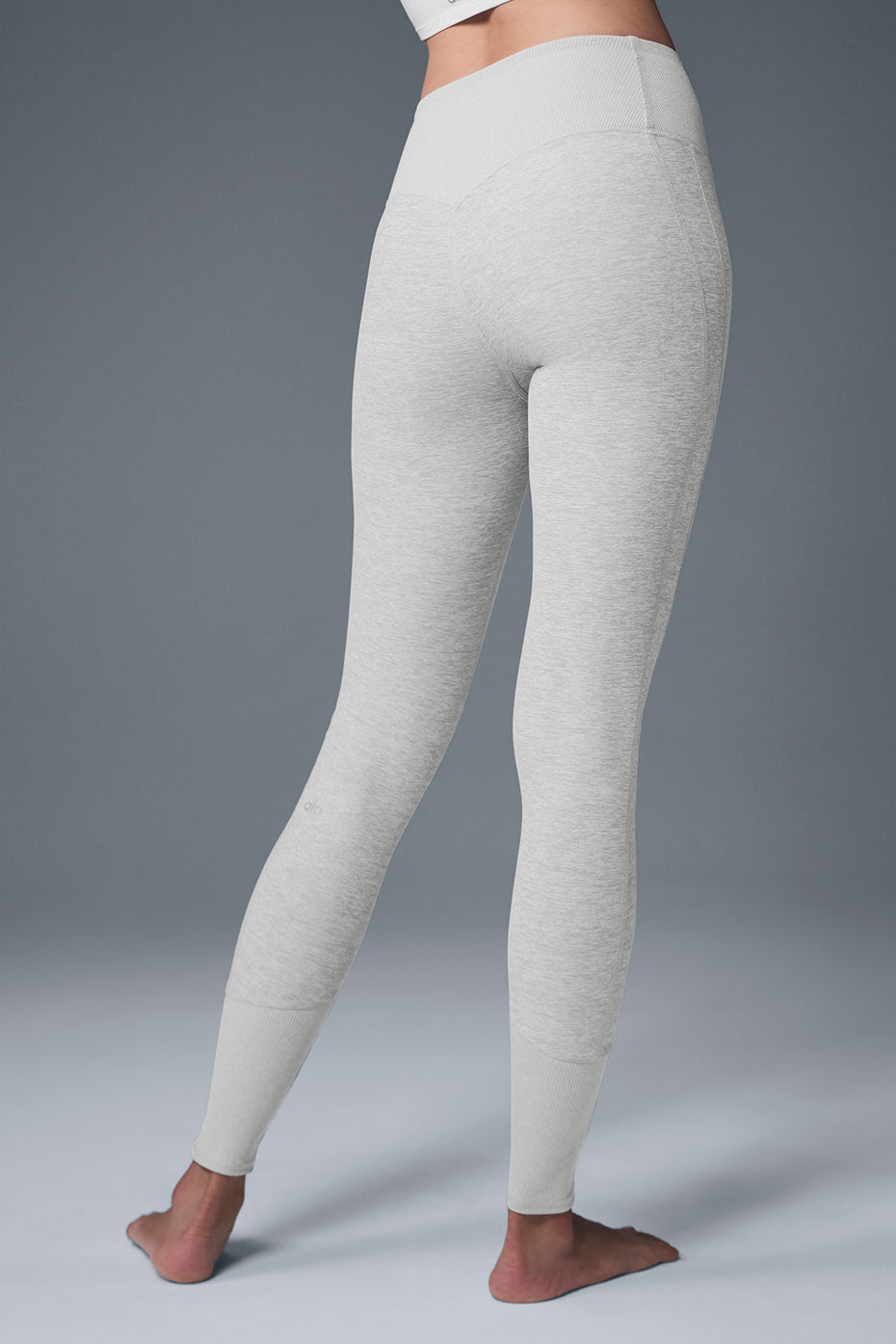Legging Taille Haute Alosoft Lounge - Athletic Heather Grey