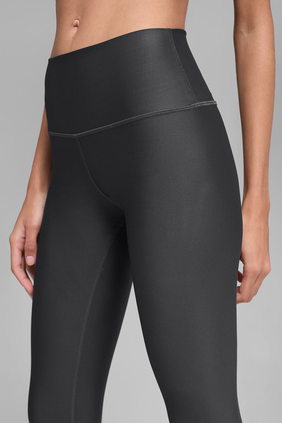 Legging Taille Haute Airlift 7/8 - Anthracite
