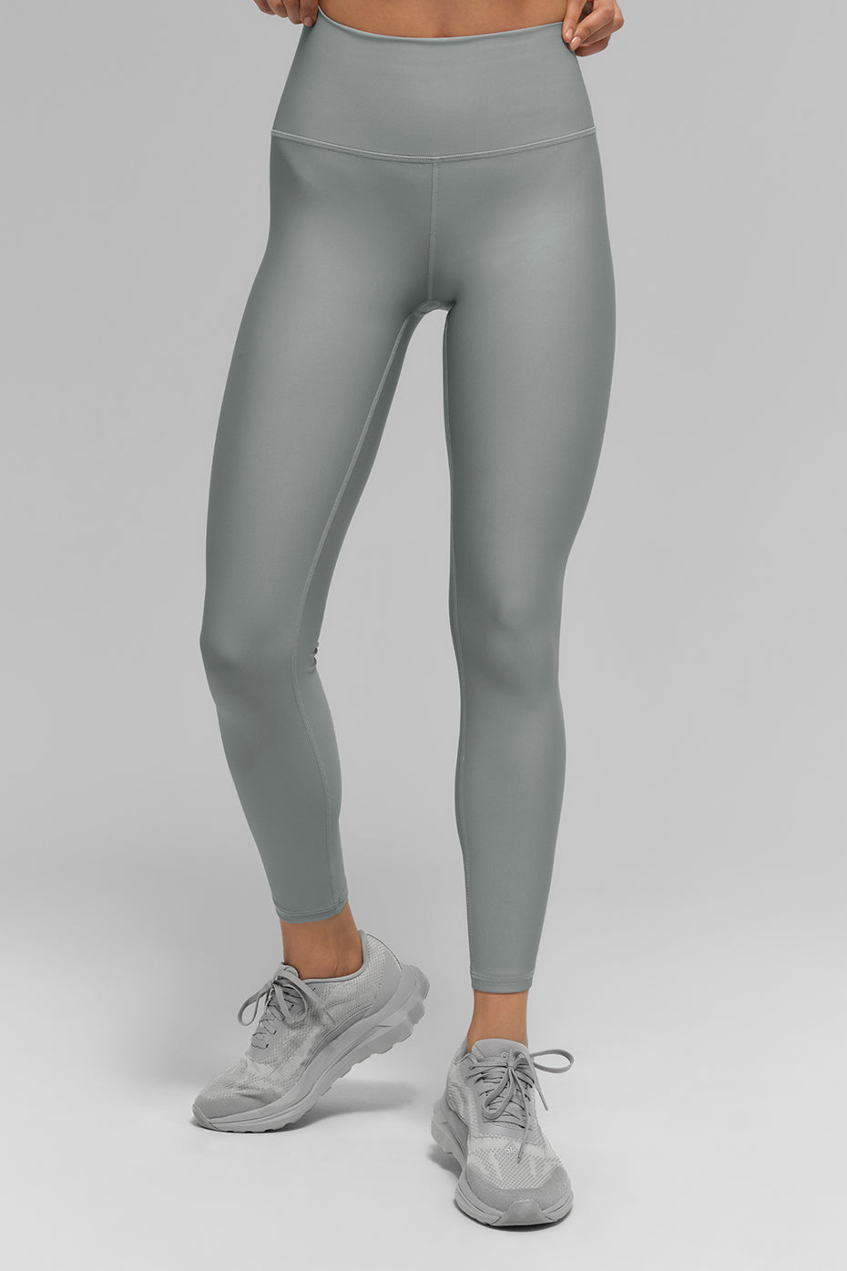 Legging Airlift taille haute 7/8 - Gris lunaire