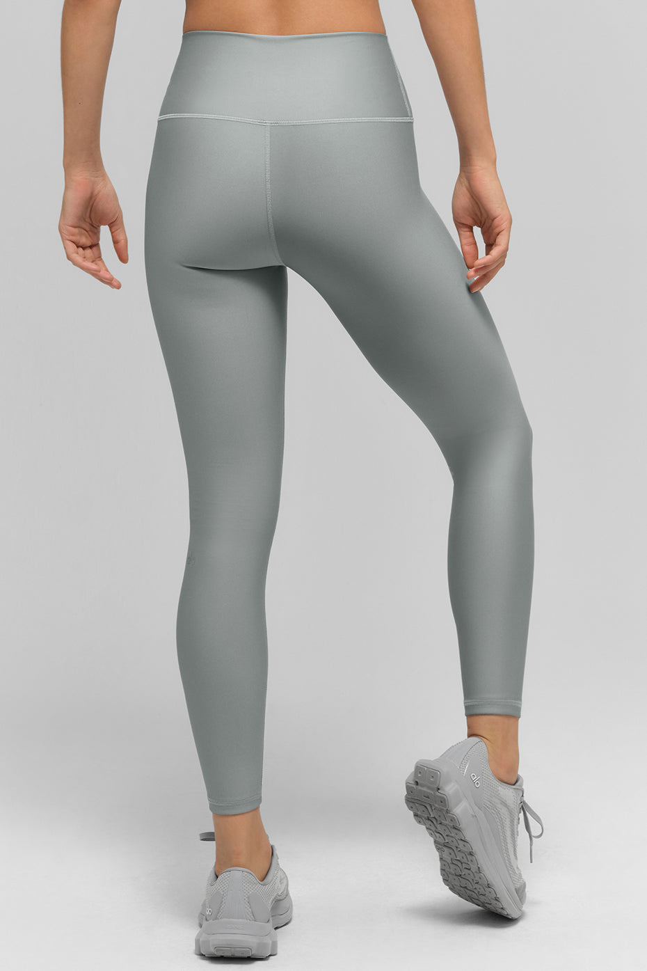 Legging Airlift taille haute 7/8 - Gris lunaire