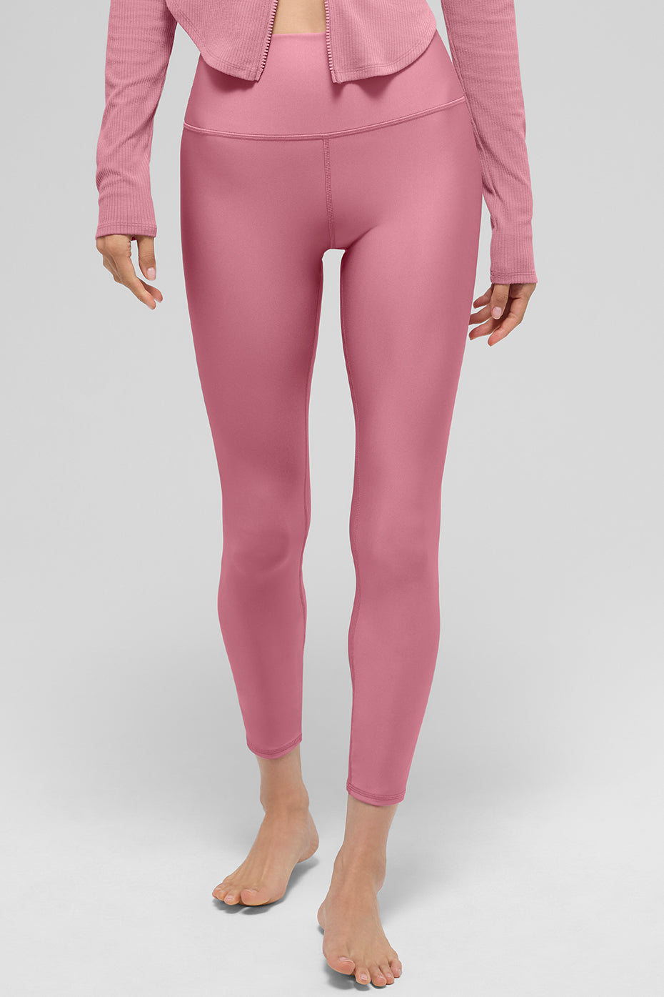 Legging Airlift taille haute 7/8 - Rose sauvage