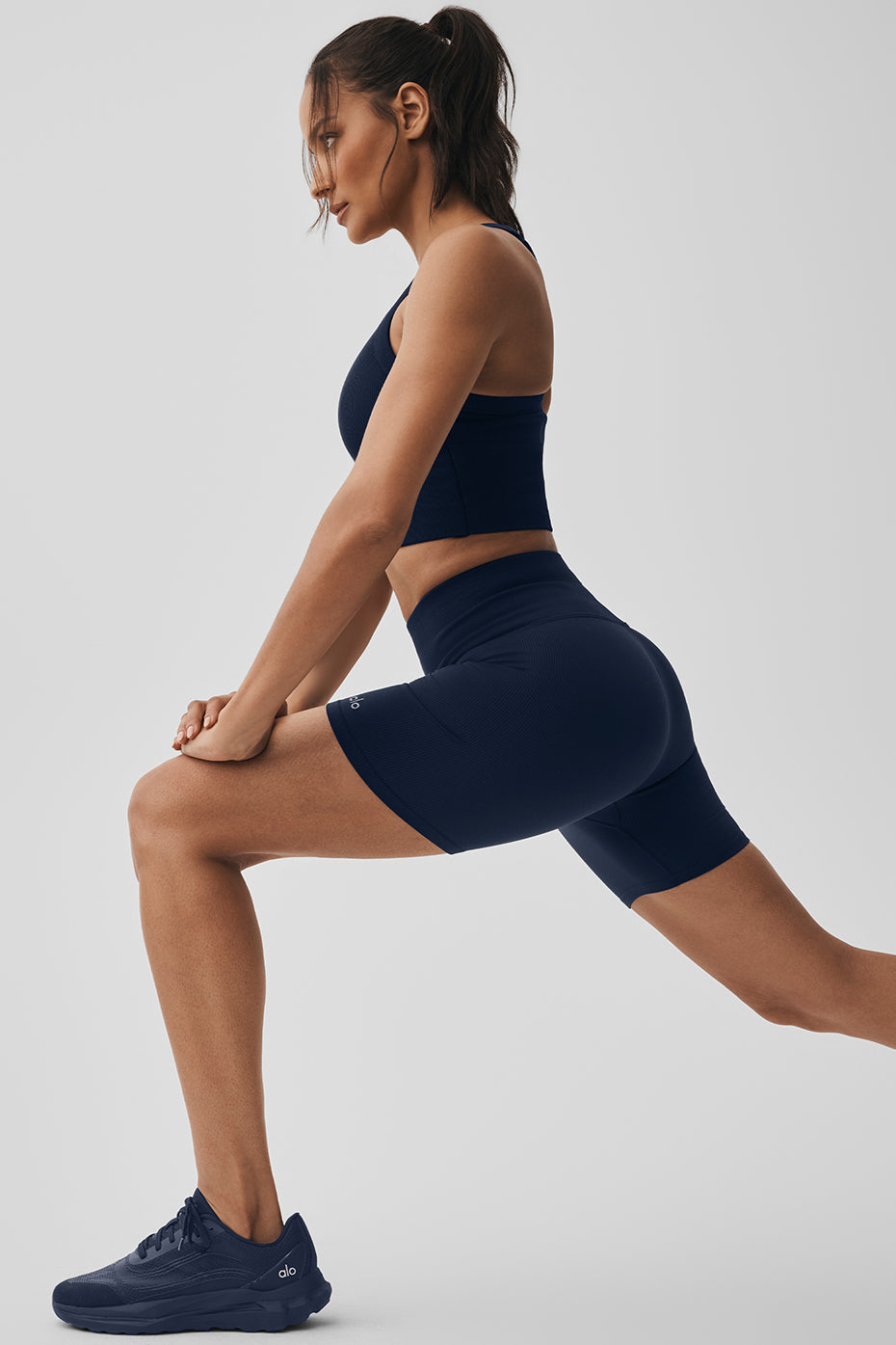 Short Côtelé Sans Coutures Favorite 12,7 cm - Navy