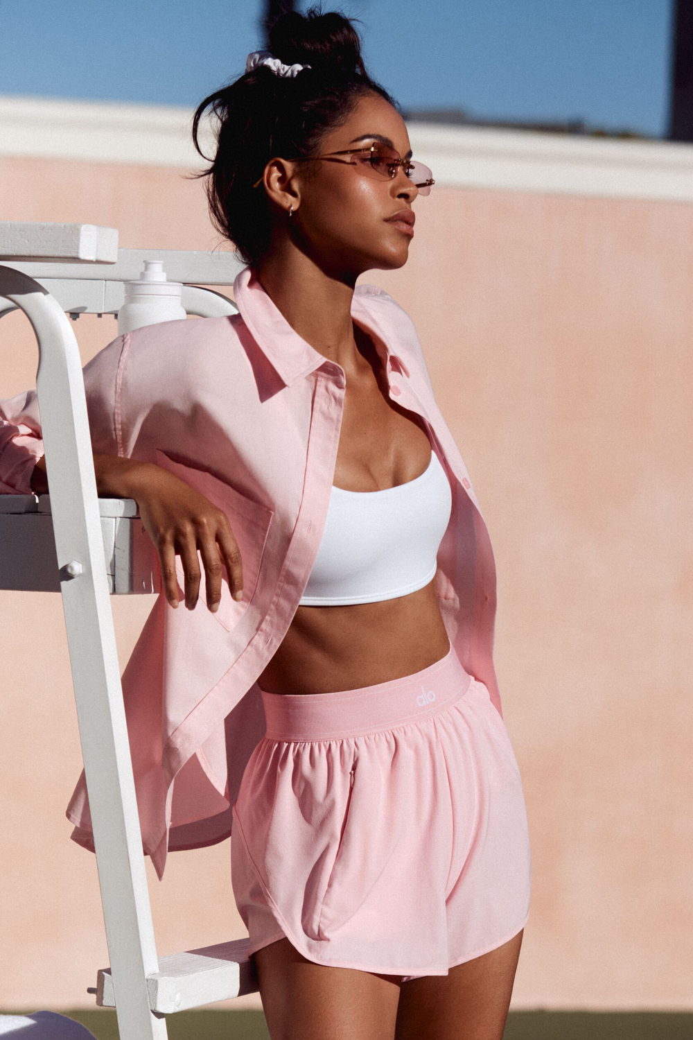 Match Point Short - Rose guimauve