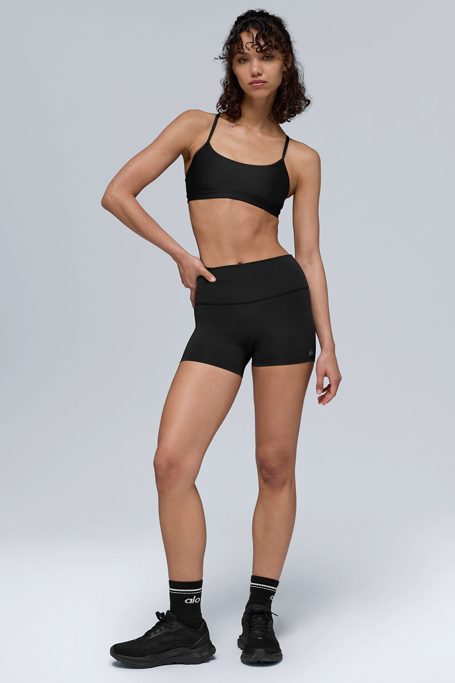 Short Airlift 3" taille haute - Noir
