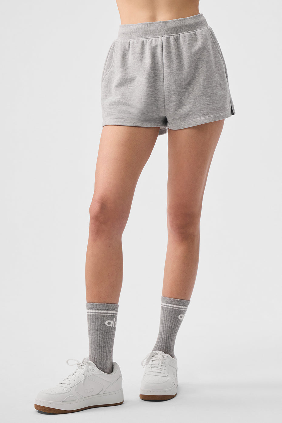 Short De Survêtement Low Key - Athletic Heather Grey