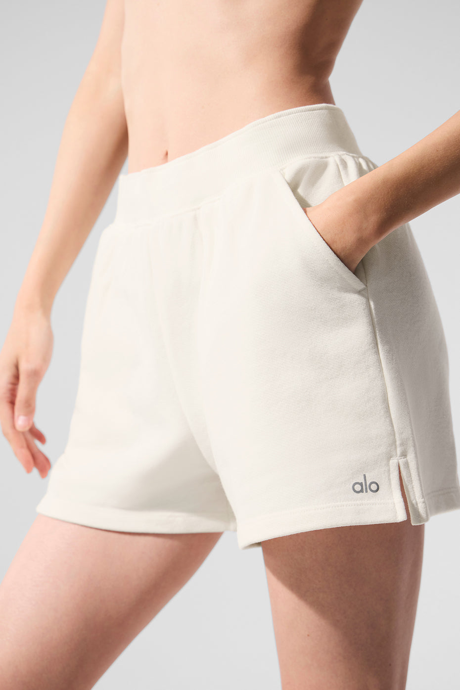Short De Survêtement Low Key - Ivory