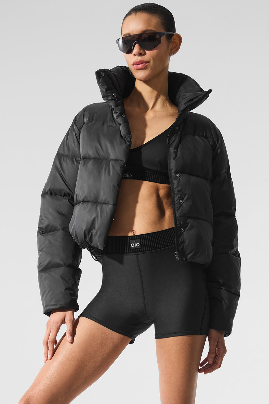 Short Taille Haute Airlift Line Up - Noir