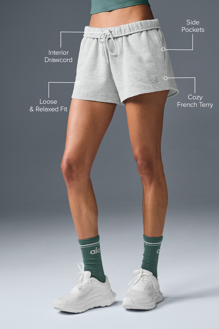 Short Accolade - Athletic Heather Grey