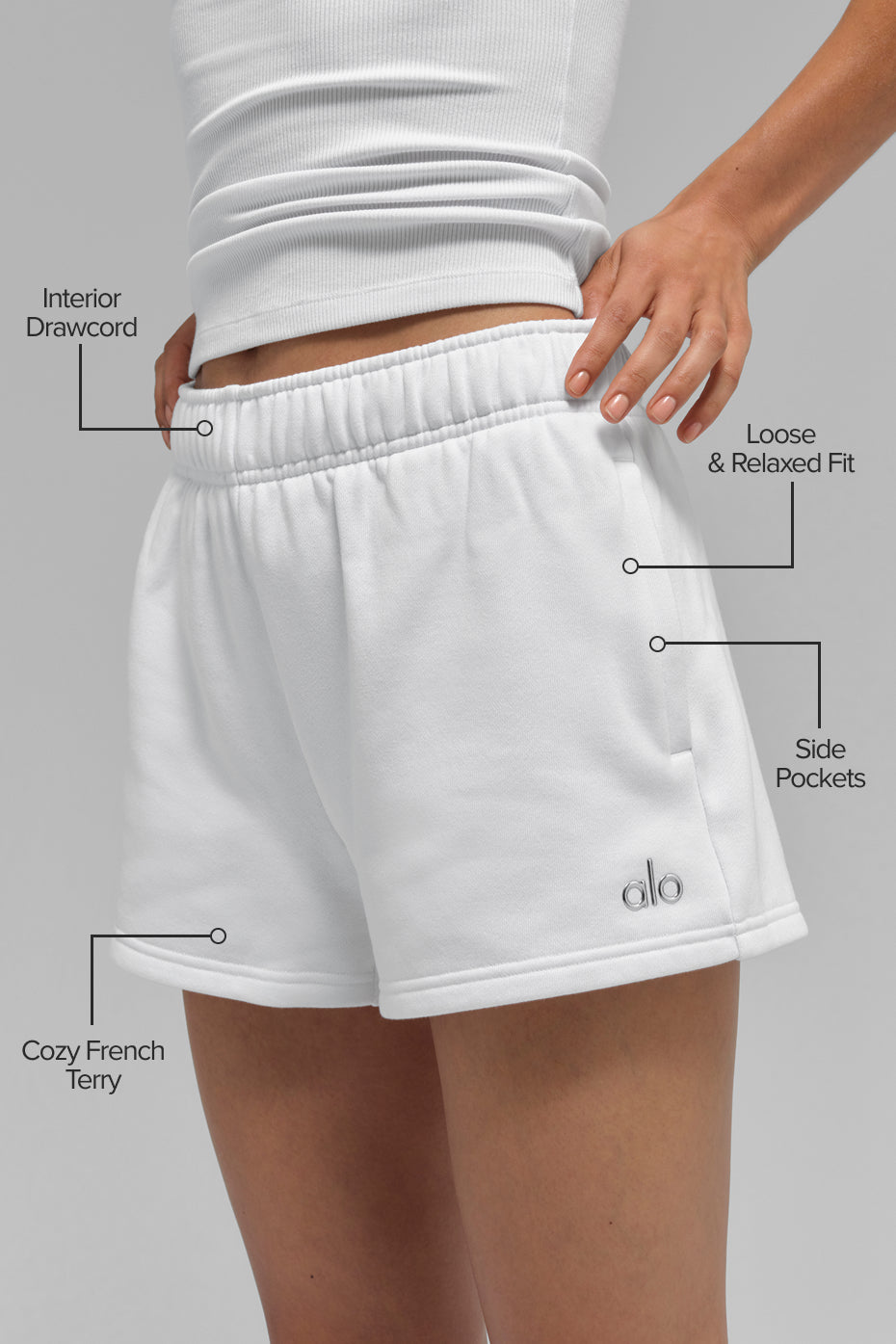 Short Accolade - Blanc