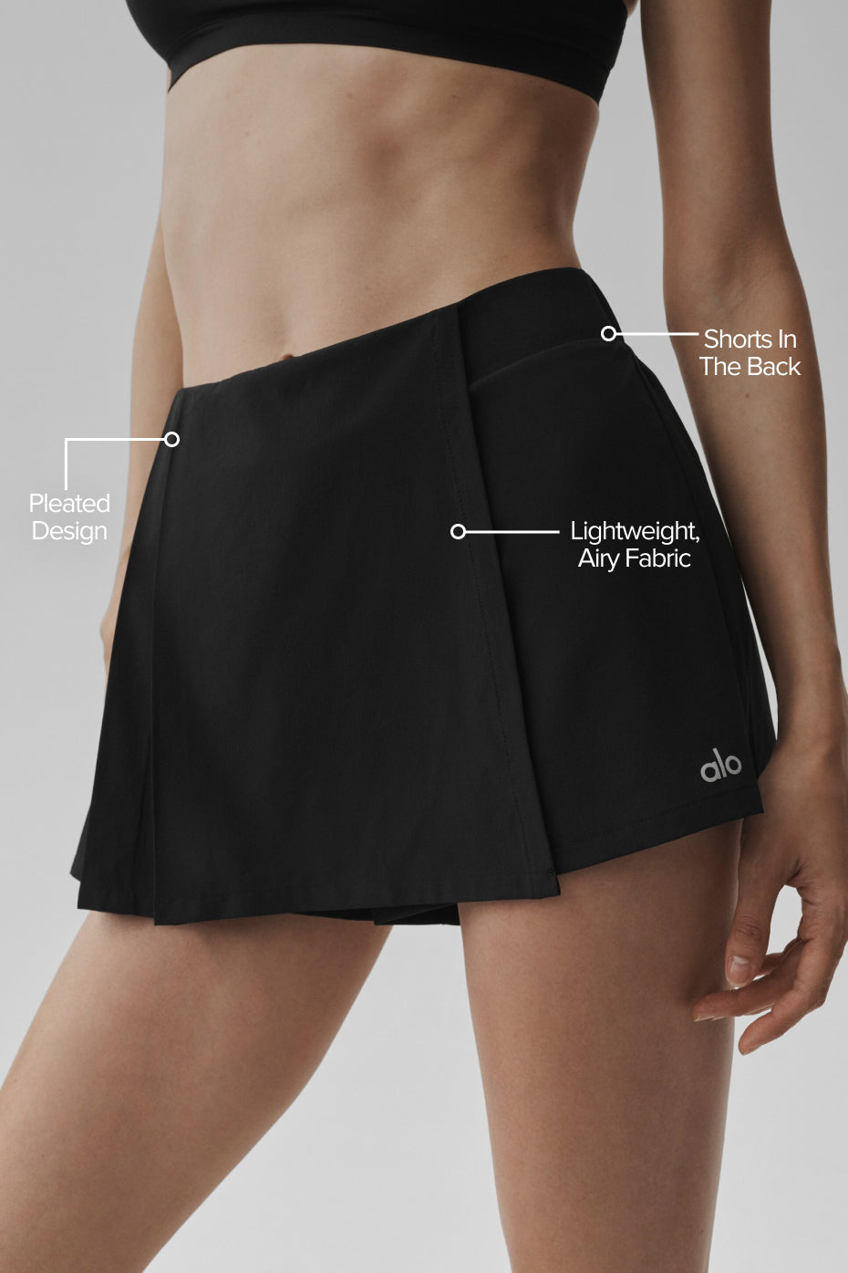 Jupe-Short Unmatched - Noir