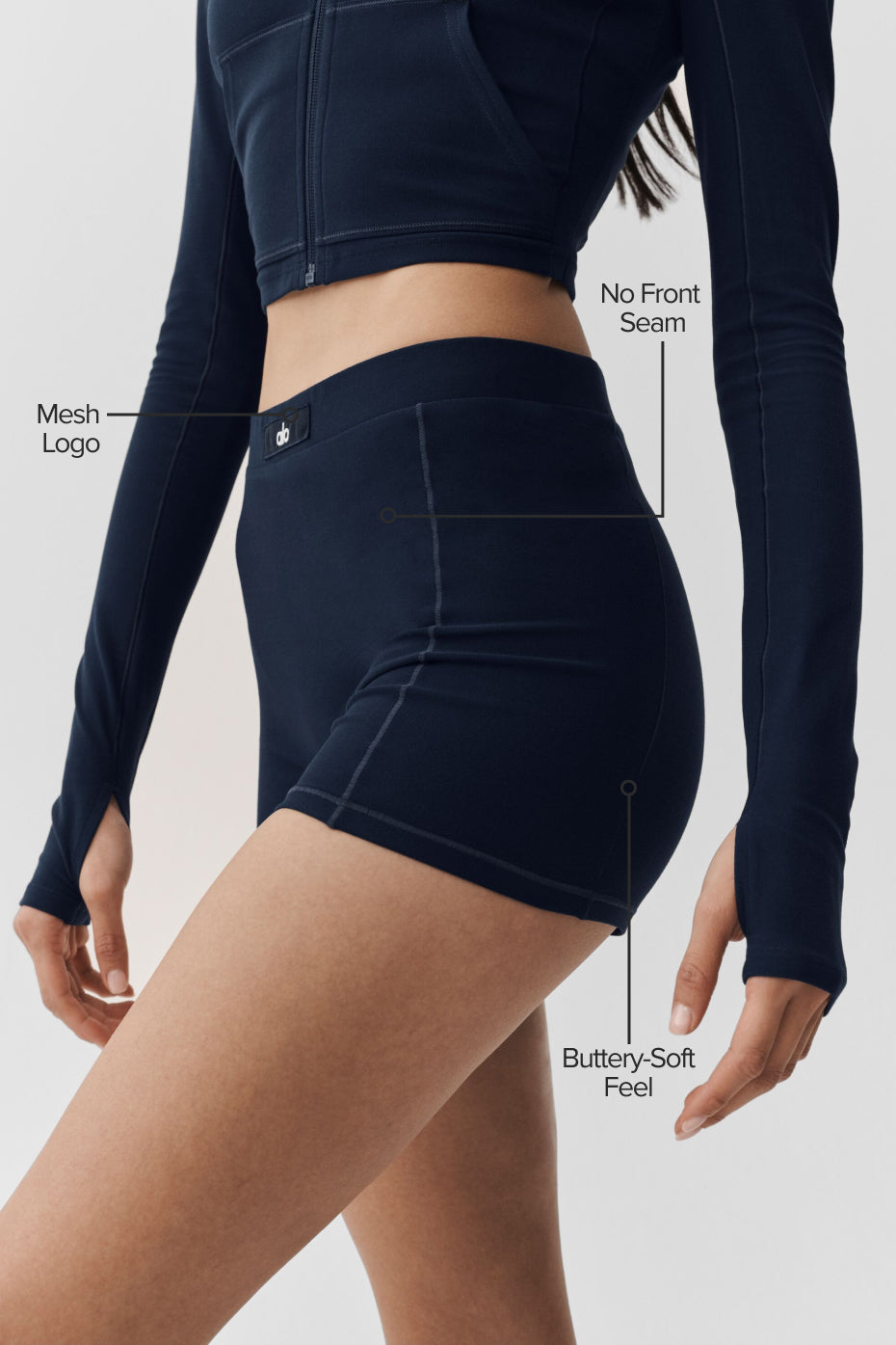 Short Micro Alosoft Sincere - Navy