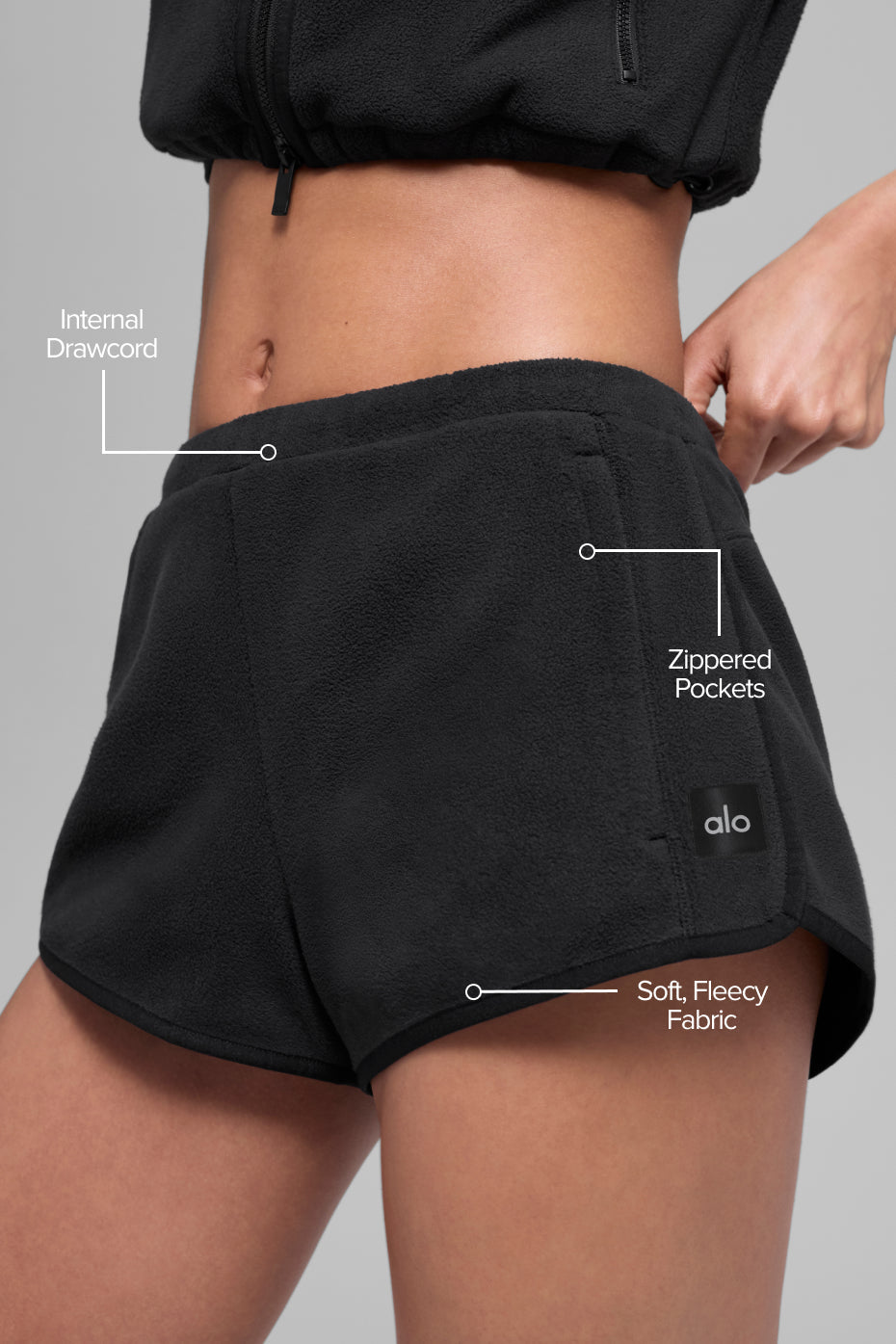 Short En Polaire Retreat - Noir
