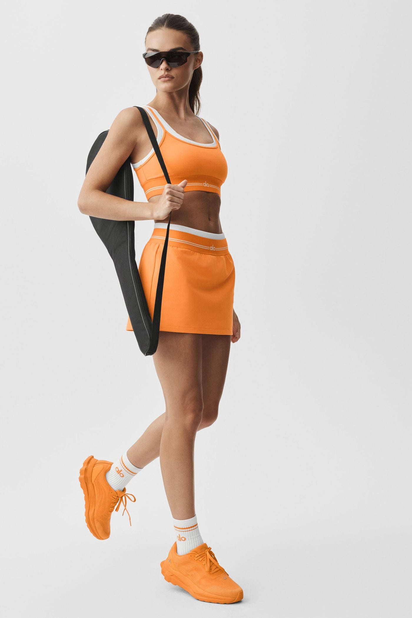 Jupe De Tennis Airbrush Better Together - Satsuma Breeze/Blanc