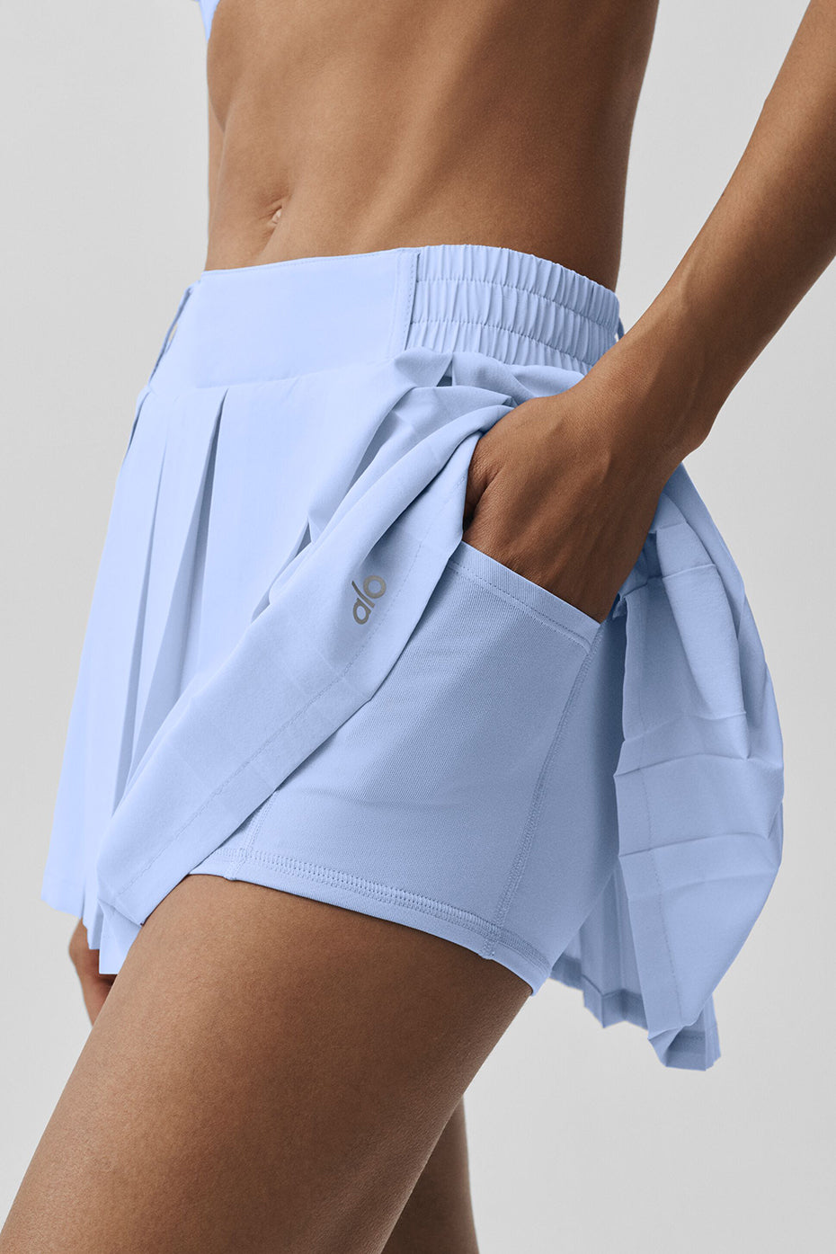 Jupe De Tennis Rally - Light Provence Blue