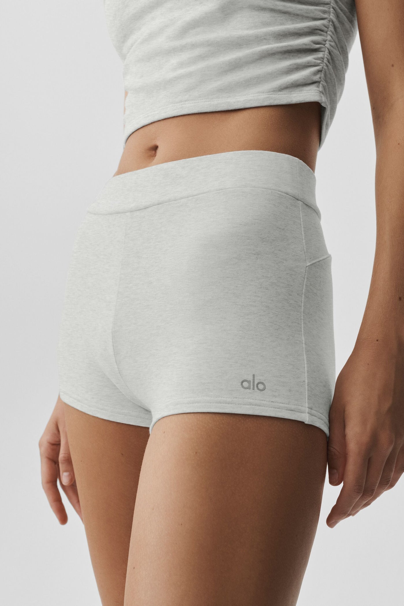 Short Micro Sway My Way - White Heather
