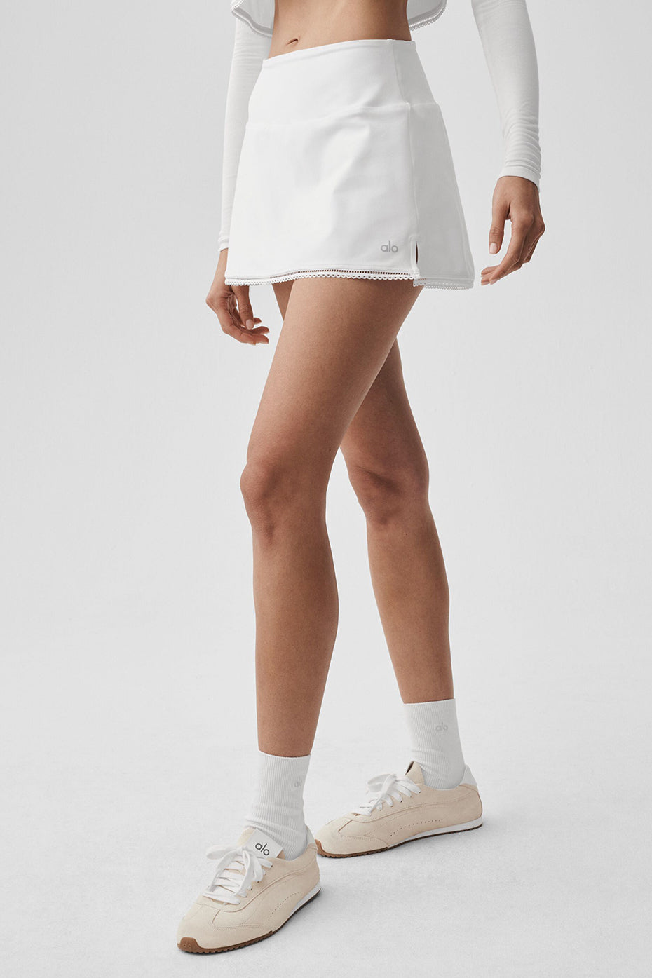 Jupe De Tennis Alosoft Affection - Blanc