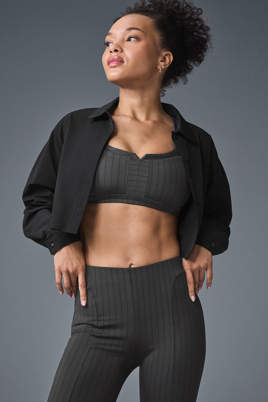 Chemise Courte Take Me Out - Noir