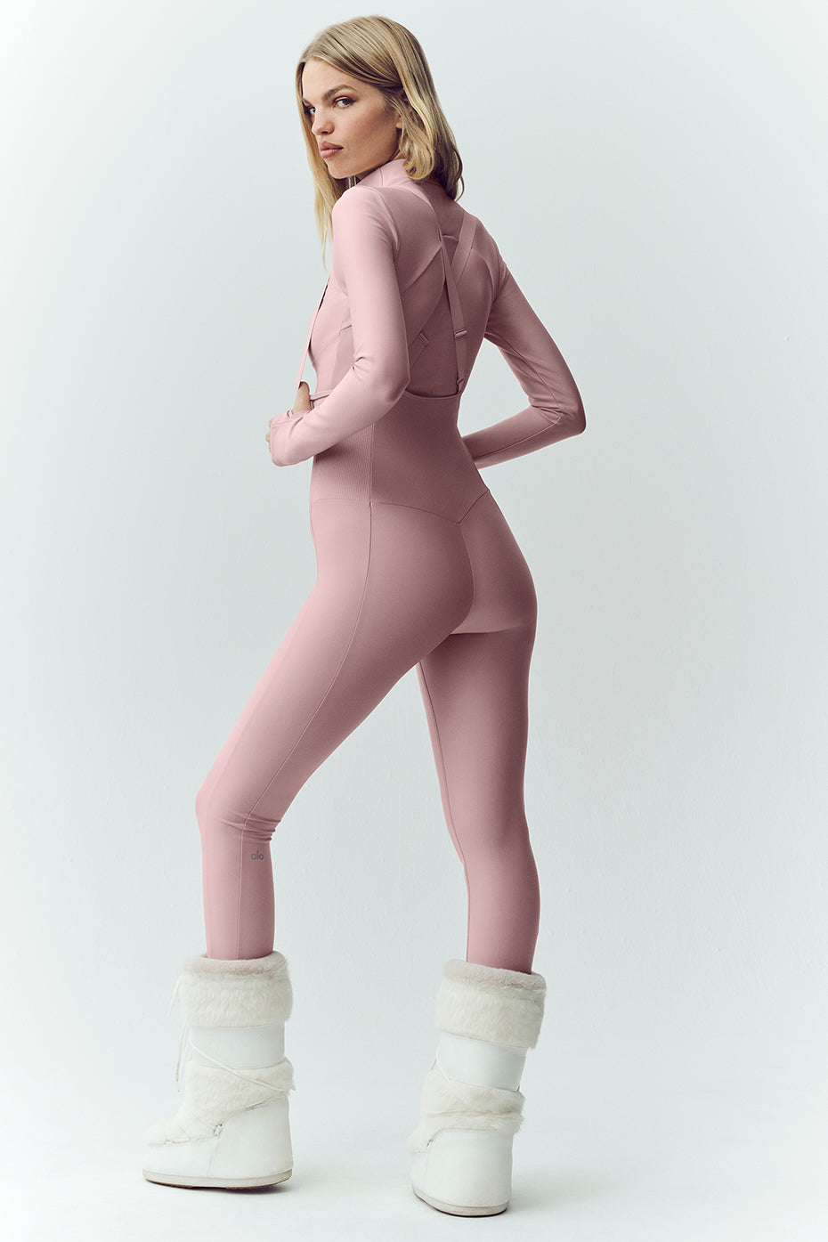 Salopette Airlift Winter Warm Ski Time - Pink Champagne