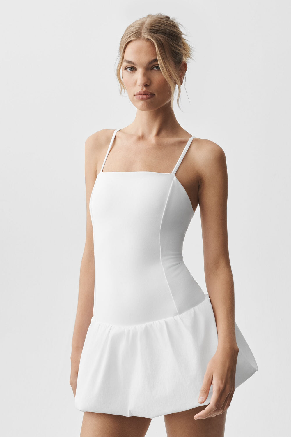 Robe Tennis Airbrush Love Match - Blanc
