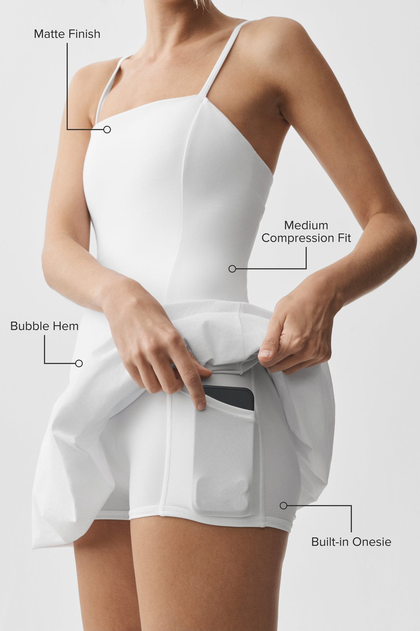 Robe Tennis Airbrush Love Match - Blanc