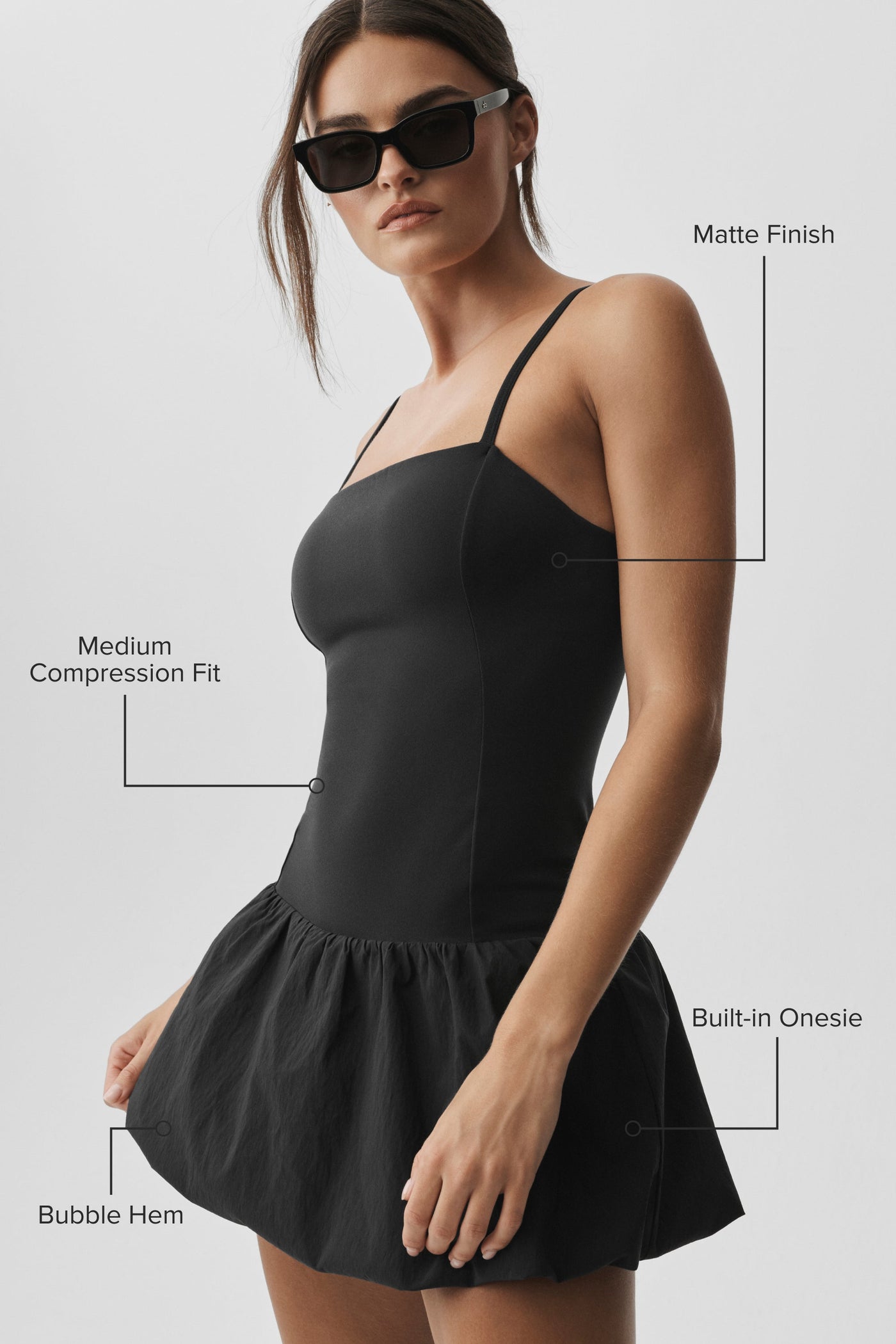 Robe Tennis Airbrush Love Match - Noir