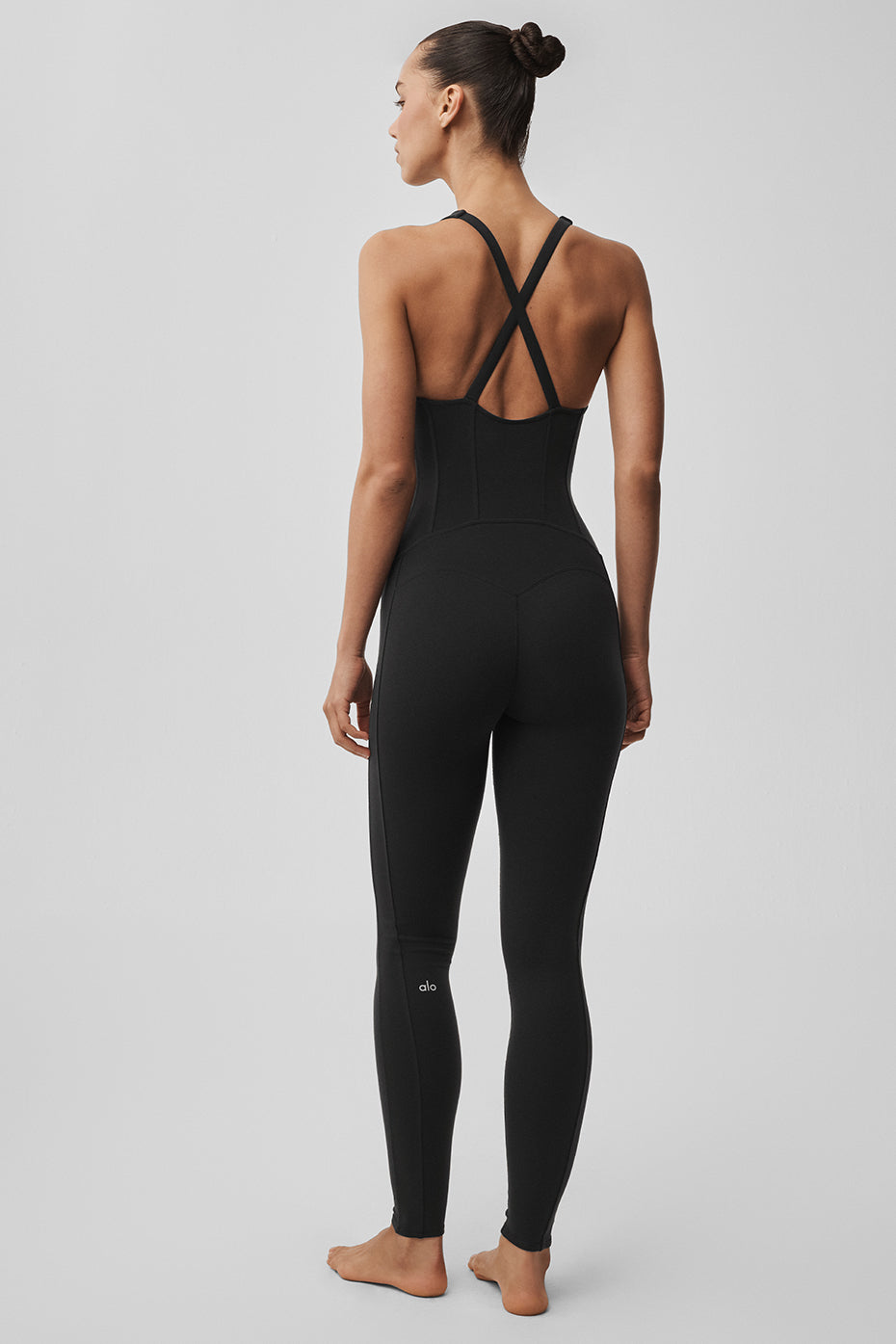 Combinaison Corset Airbrush Sparks Fly - Noir